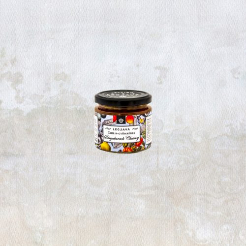 Chilis-gyömbéres Sárgabarack Chutney 200 g -Legjava