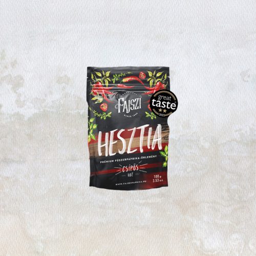 Hesztia prémium csípős fűszerpaprika - őrlemény - 100 g Fajszi Paprika